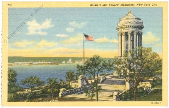 ak218329 New York: New York City, Soldiers and Sailors Monument