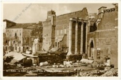 Roma (Rom), Il Foro di Augusto con il Tempio di Marte Ultore