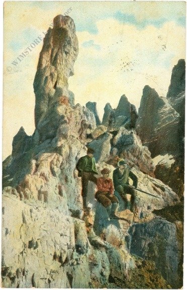 Dolomiti (Dolomiten), Frankfurter Wurst bei der 3. Zinnenhütte