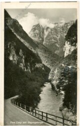 Pass Lueg, mit Hagengebirge