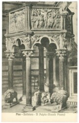 Pisa, Battistero, Il Pulpito