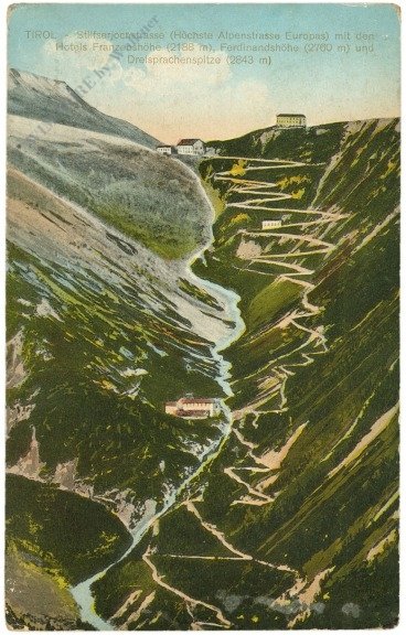 Dolomiti (Dolomiten), Stilfserjochstrasse