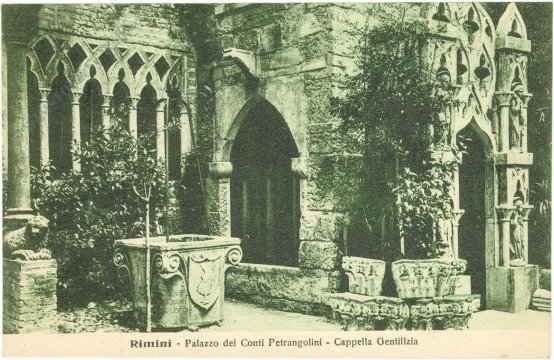 Rimini, Palazzo dei Conti Petragnolini, Cappella Gentilizia