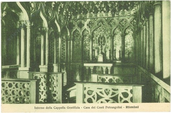 Rimini, Interno della Cappella Gentilizia