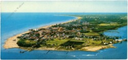Lignano, Panorama della penisola dall'aereo