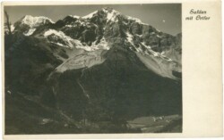 Sulden, mit dem Ortler