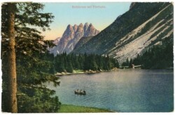 Raiblersee, mit Fünfspitz