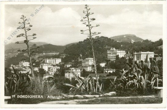 ak218464 Bordighera, Alberghi