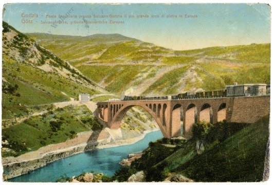 Gorizia, Ponte ferroviaria