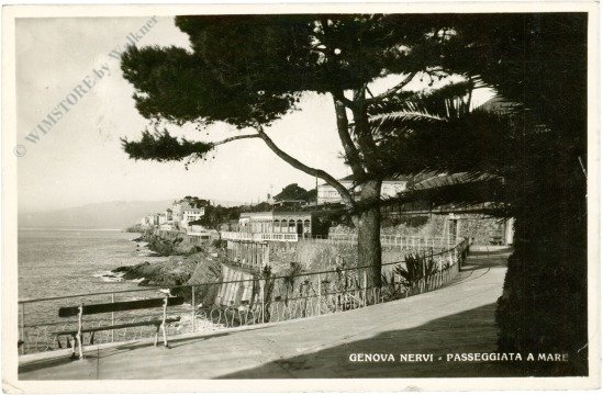 ak218473 Genova Nervi, Passeggiata a mare