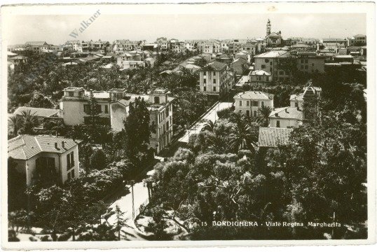 ak218482 Bordighera, Viale Regina Margherita
