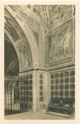 Assisi, Particolare della Cappella di S. Martino nella Chiesa infer. S. Francesco
