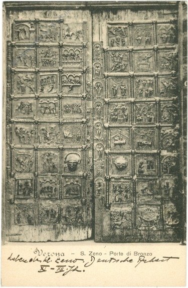 Verona, S. Zeno, Porte di Bronza