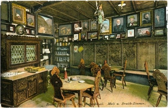 ak218531 Bolzano (Bozen), Das Batzenhäusl, Mali u. Braith-Zimmer