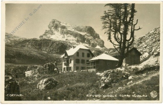Cortina d'Ampezzo, Rifugio cinque torri nuvolau