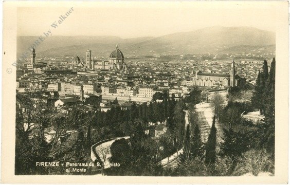 Firenze (Florenz), Panorama da S. Miniato