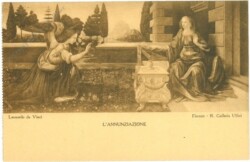 Firenze (Florenz), Galleria Uffizi, L'Annunziazione