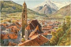 ak218563 Merano (Meran), nach Westen