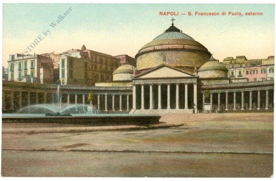 Napoli (Neapel), S. Francesco di Paola, esterno