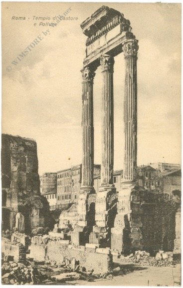 Roma (Rom), Tempio di Castore e Palluce