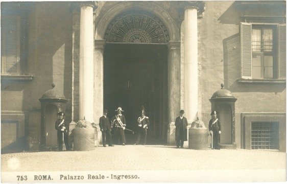 Roma (Rom), Palazzo Reale - Ingresso