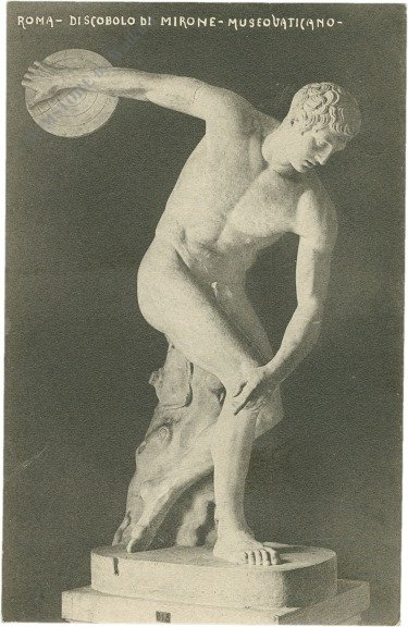 Roma (Rom), Museo Vaticano, Discobolo di Mirone