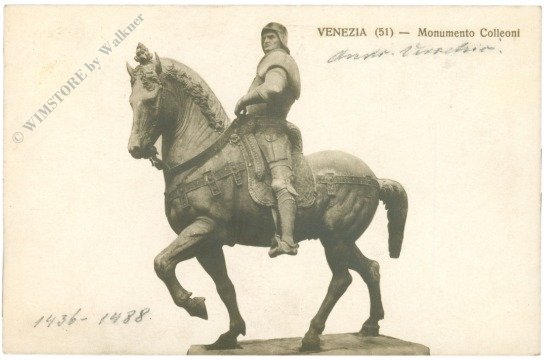 ak218634 Venezia (Venedig), Monumento Colleoni