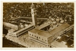 Venezia (Venedig), Panorama con Piazza S. Marco e Campanile