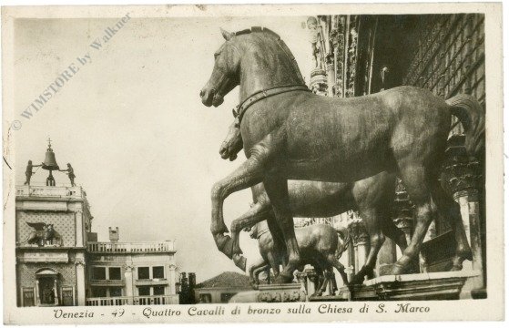 Venezia (Venedig), Quattro Cavalli di bronzo sulla Chiesa di S. Marco
