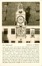 Heilbronn, Rathausuhr