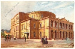 ak218724 Karlsruhe, Hoftheater