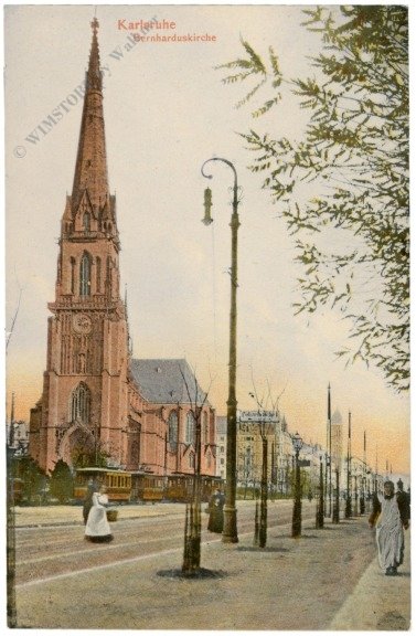 ak218728 Karlsruhe, Bernharduskirche