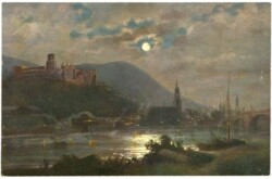 Heidelberg, bei Nacht