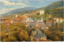 Baden-Baden, von der Friedrichshöhe gesehen