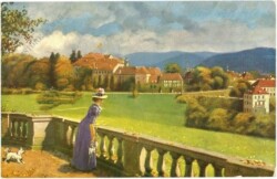 Baden-Baden, Das neue Schloss vom Echo gesehen