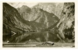 ak218779 Obersee, Fischunkelalm mit Watzmann-Ostwand