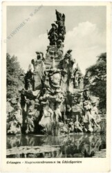Erlangen, Hugenottenbrunnen im Schlossgarten