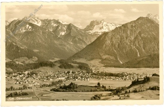 ak218791 Oberstdorf, Ansicht