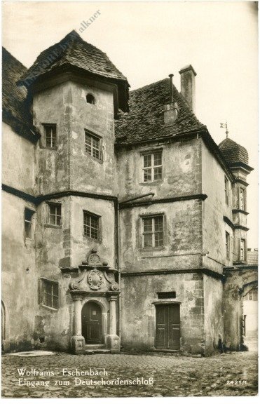 Wolframs-Eschenbach, Eingang zum Deutschordenschloss