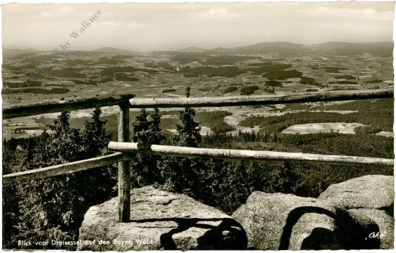 ak218801 Dreisessel, Blick auf den Bayr. Wald