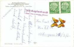 Schwarzwald, Vers