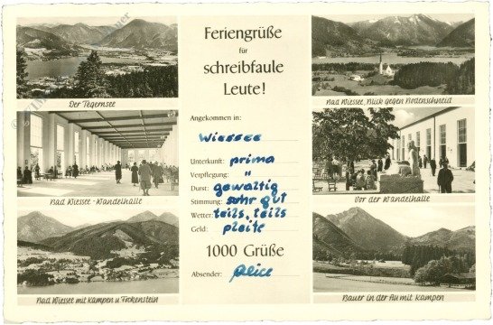 Wiessee, Multiansicht