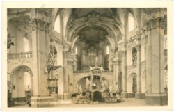 Vierzehnheiligen, Basilika, Gnadenaltar und Orgel