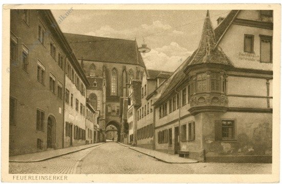 ak218873 Rothenburg, Feuerleinserker