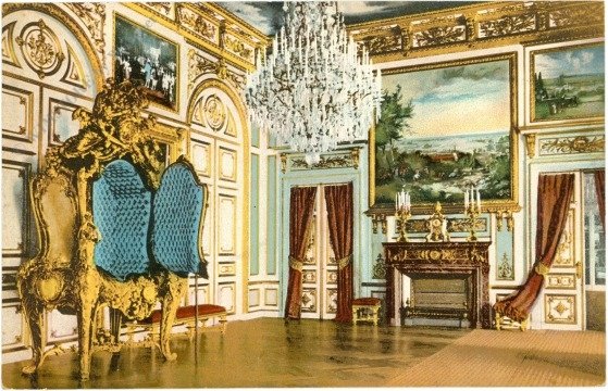 Herrenchiemsee, Schloss, Vorzimmer mit Prunkschrank