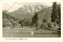 Pfronten, Schwimmbad mit Roßberg