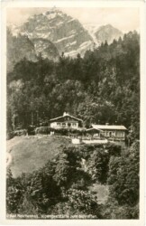 Bad Reichenhall, Alpengaststätte zum Schroffen