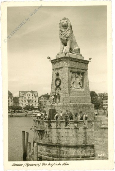 Lindau, Der bayrische Löwe