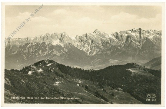 Steinernes Meer von der Schmittenhöhe gesehen