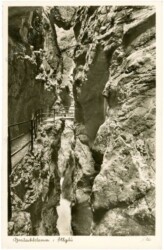 Breitachklamm, Ansicht